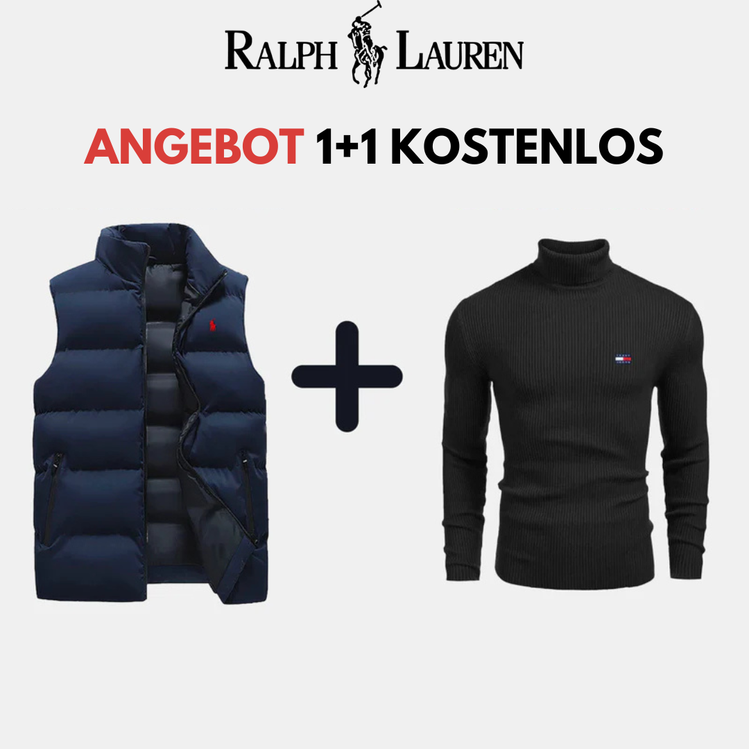 R&L-Weste + Gratis-Pullover (Ausverkauf)