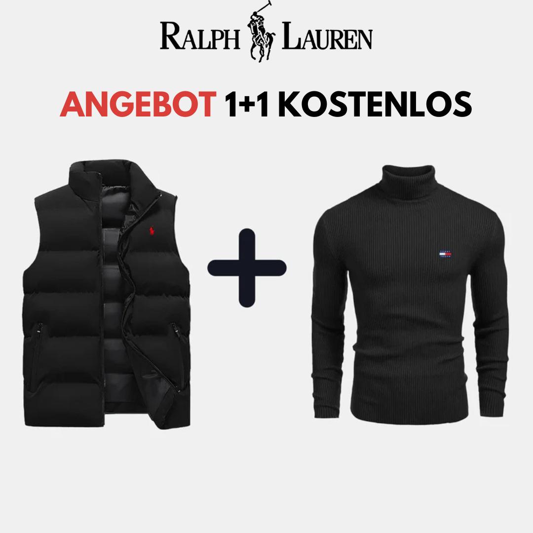 R&L-Weste + Gratis-Pullover (Ausverkauf)